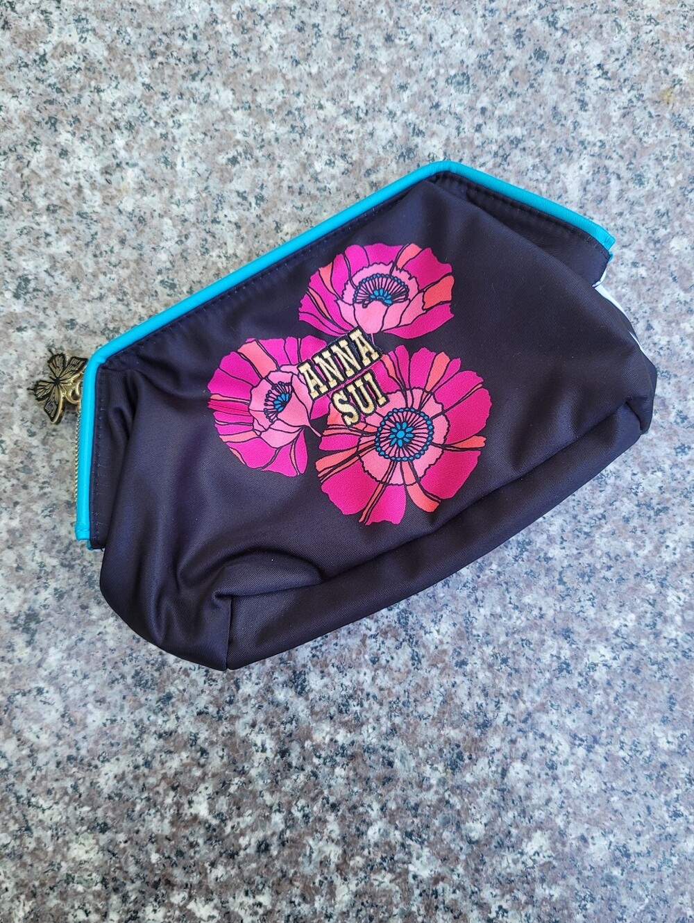 Anna Sui cosmetic bag